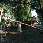 Neue Schaukel in Meuro