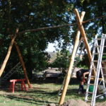 Neue Schaukel in Meuro